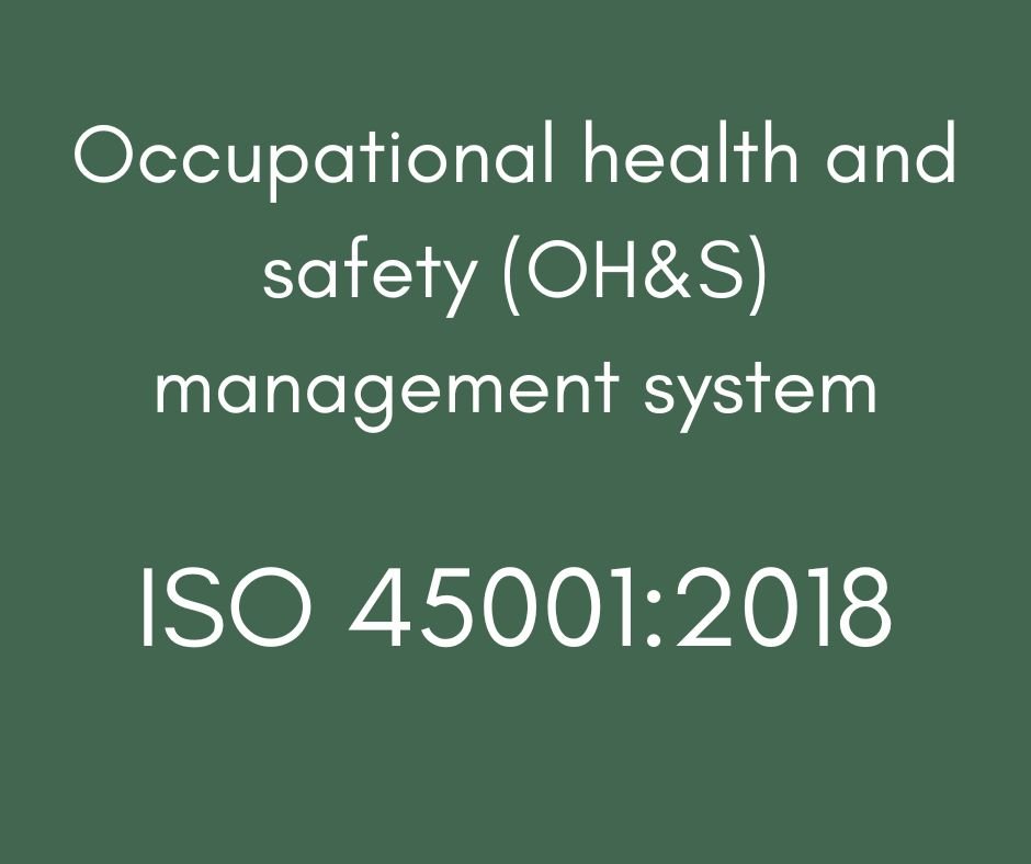 Occupational health and safety (OH&S) management system